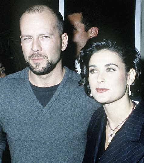 why did demi moore divorce bruce willis