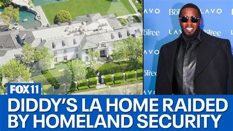 why did homeland security raid diddy's home