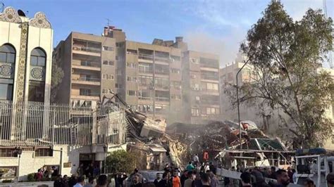 why did israel attack syria iranian embassy