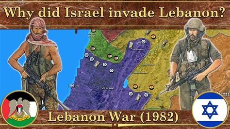 why did israel invade lebanon