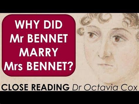 why did mr bennet marry mrs bennet quote
