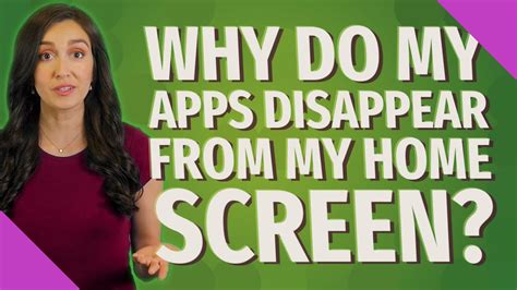  62 Essential Why Did My Apps Disappeared From My Home Screen Tips And Trick