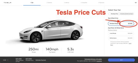 why did tesla cut prices
