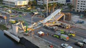 why did the fiu bridge collapse