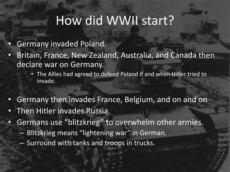 Why Did Wwii Start