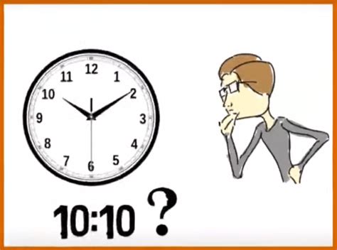 Why Do Clocks Display 10 10