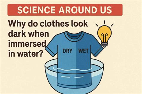 Why Do Clothes Get Darker When Wet