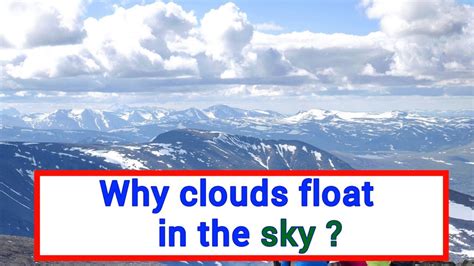 why do clouds float in the sky class 11