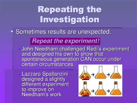 why do experiments need to be recorded and repeatable
