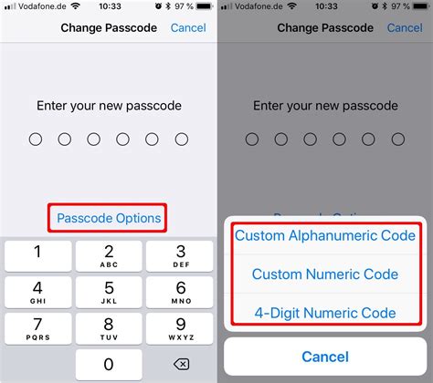 why do i have to change my iphone passcode