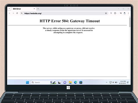why do i keep getting a gateway timeout