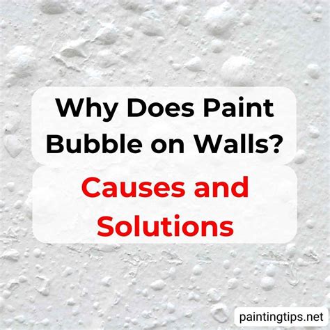 Why Do Paint Bubbles Form