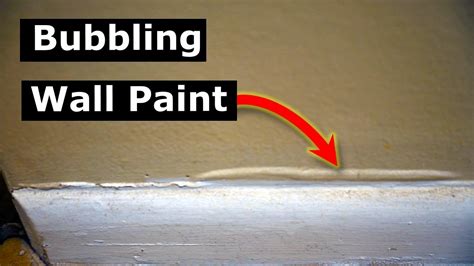 Why Do Painted Walls Bubble