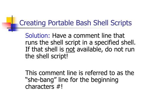 Why Do We Use Bin Bash In Shell Script