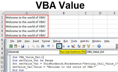 Why Do We Use Set In Vba