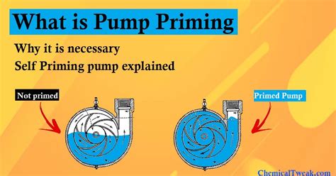Why Does A Centrifugal Pump Need Priming