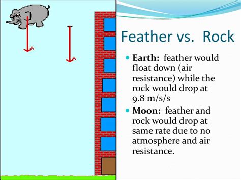 Why Does A Feather And A Rock Fall At The Same Rate