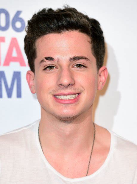 why does charlie puth have a weird eyebrow