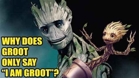 why does groot say i am groot