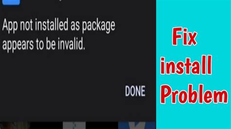  62 Free Why Does It Say App Not Installed As Package Appears To Be Invalid Tips And Trick