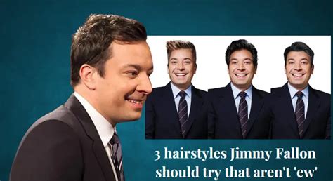 why does jimmy fallon wear a wig