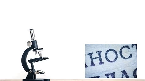 Why Does Letter E Appear Inverted Under The Microscope