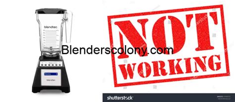 Why Does My Blender Not Work
