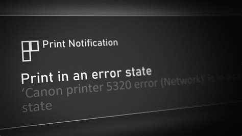Why Does My Canon Printer Say Error State