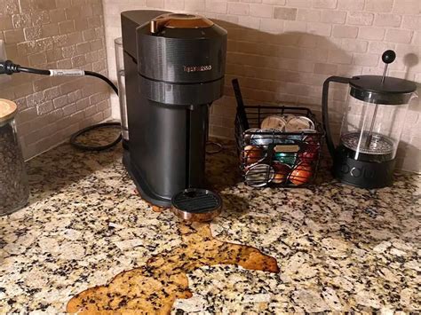 why does my coffee maker leak water