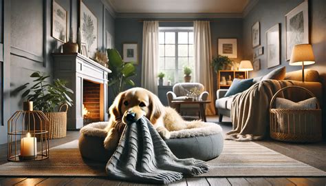 Why Does My Dog Bite My Bed