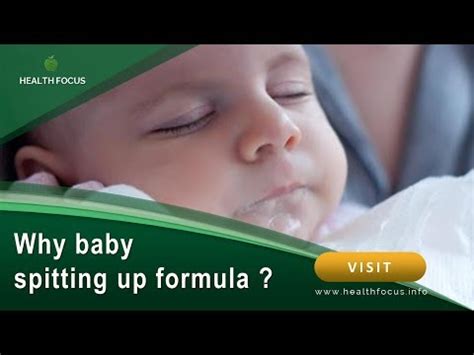 why does my infant keep throwing up formula