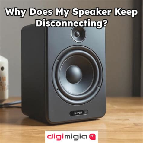 Why Does My Speaker Keep Going In And Out