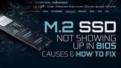why does my ssd show up in bios but not windows