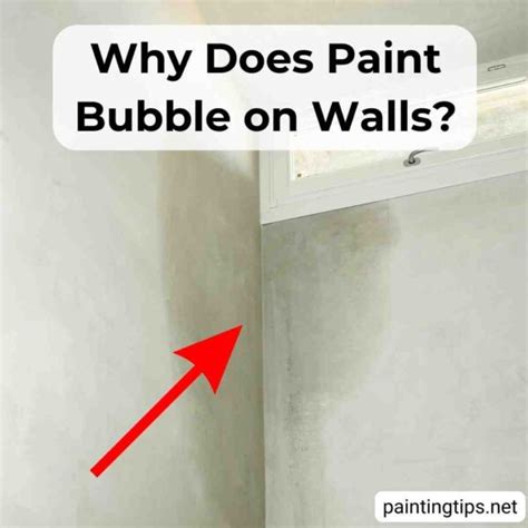 Why Does Paint Bubble Up On Walls