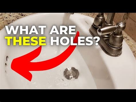 Why Does Sinks Have Holes