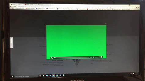 Why Does Tv Screen Turn Green