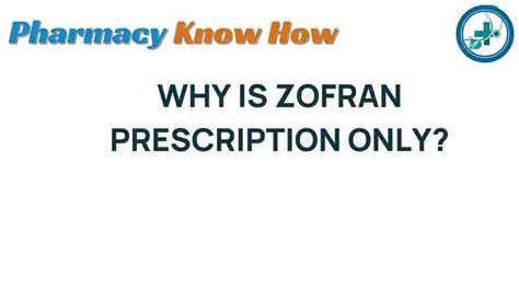 Why Does Zofran Not Work For Me