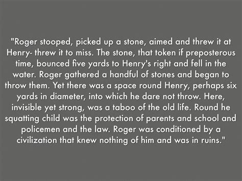 Why Doesn't Roger Throw Rocks At Henry