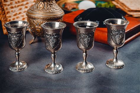 why four glasses of wine on passover