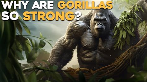 why gorillas so strong
