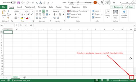 Why Has My Scroll Bar Disappeared In Excel