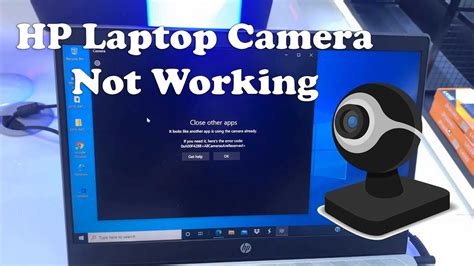 why hp laptop camera not working