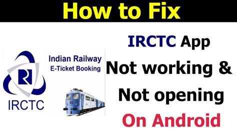  62 Free Why Irctc App Is Not Working Today Popular Now