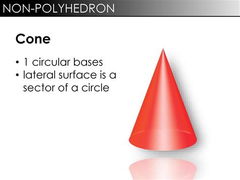 Why Is A Cone Not A Polyhedron