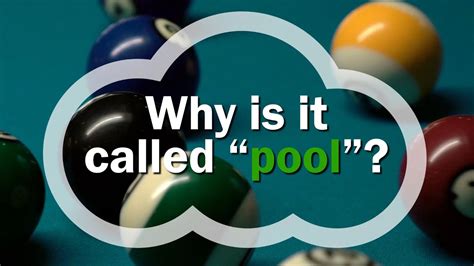 Why Is A Pool Called A Pool