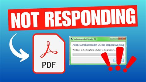 why is adobe acrobat reader not working