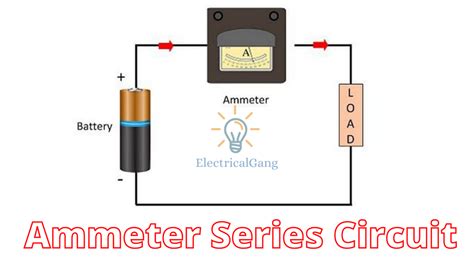 Why Is An Ammeter Connected In Series In A Circuit