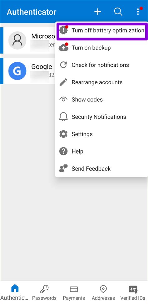 why is authenticator not working