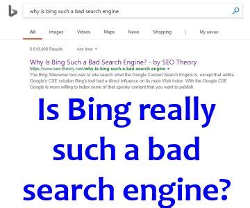 why is bing search so bad reddit