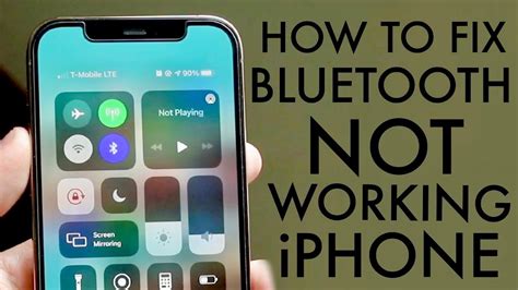 why is bluetooth not working on iphone